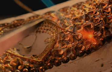 How is gold hallmarking done?