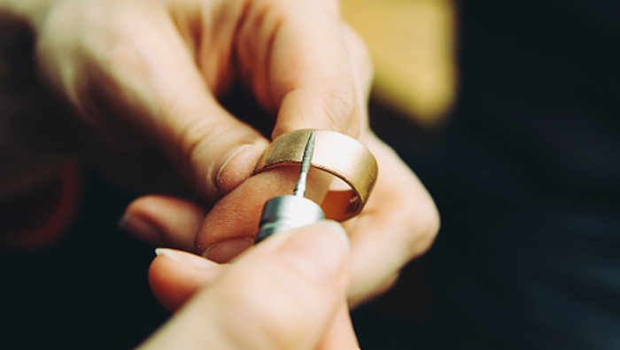 Process of gold hallmarking