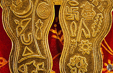 Gold Sandals Ramayana Gold Sandals Ramayana